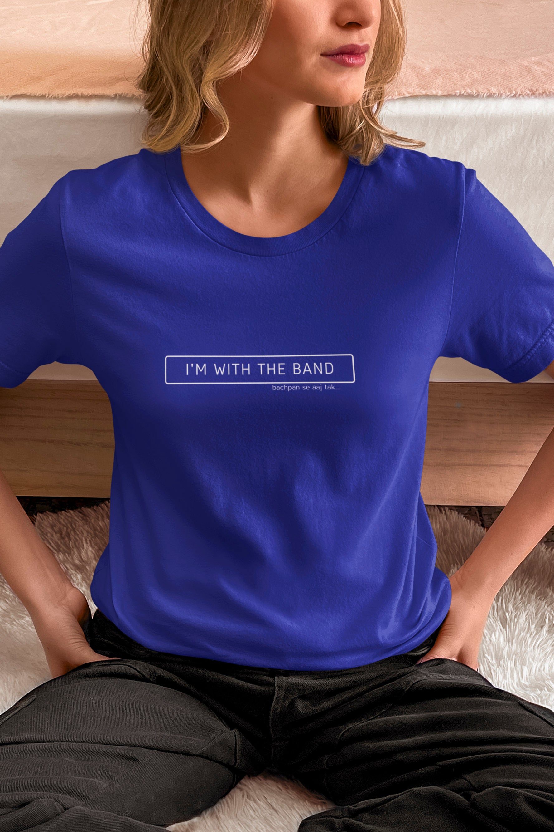 With the Band - Round Neck Tee | Unisex Fit