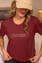 With the Band - Round Neck Tee | Unisex Fit