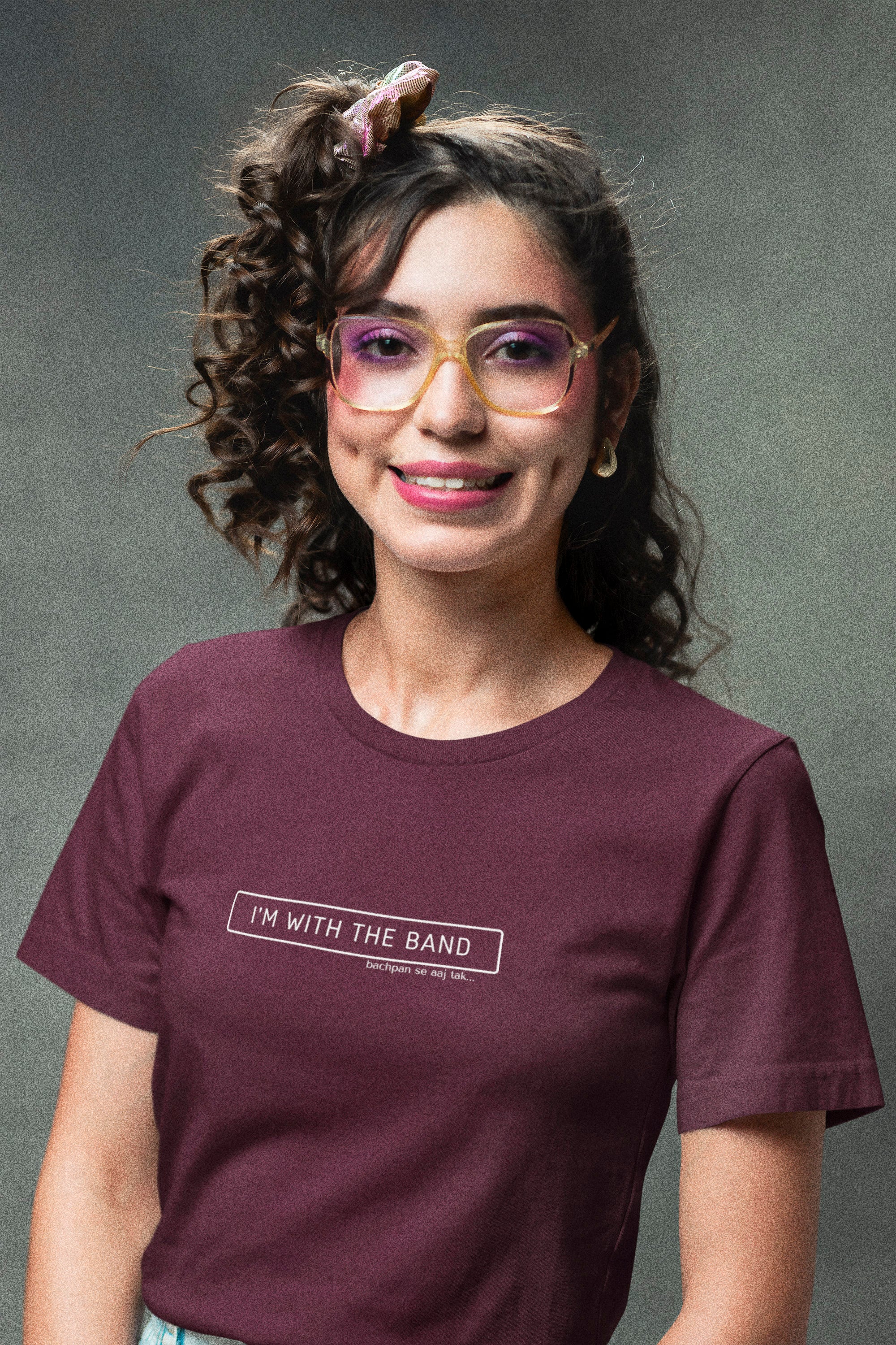 With the Band - Round Neck Tee | Unisex Fit