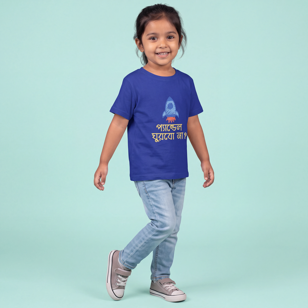 Pandal Ghurbo Na? - Kid's T-shirt