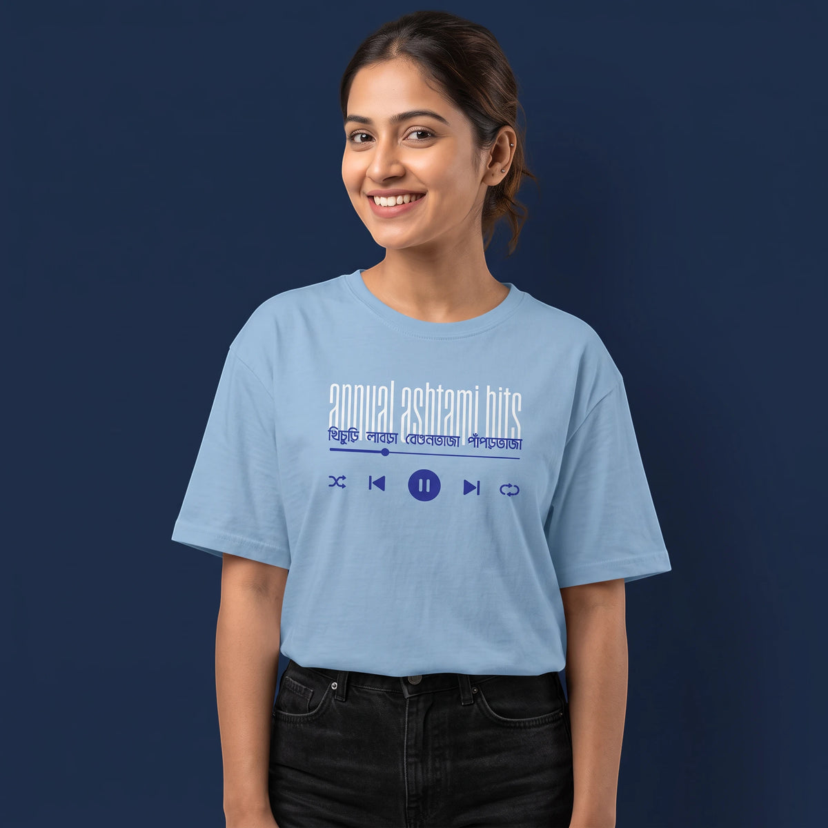Ashtami Bhog - Oversized Tee | Unisex Fit