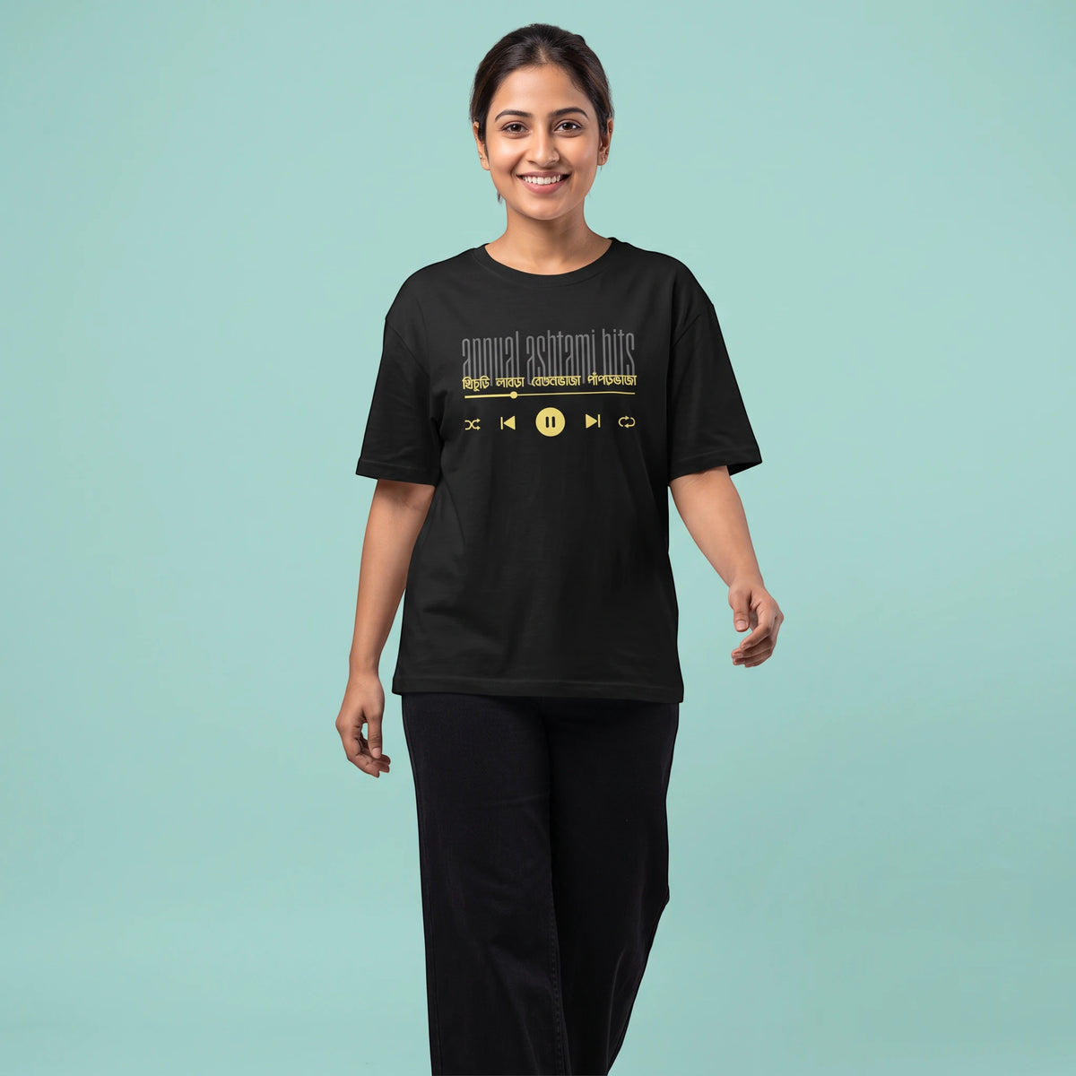 Ashtami Bhog - Oversized Tee | Unisex Fit