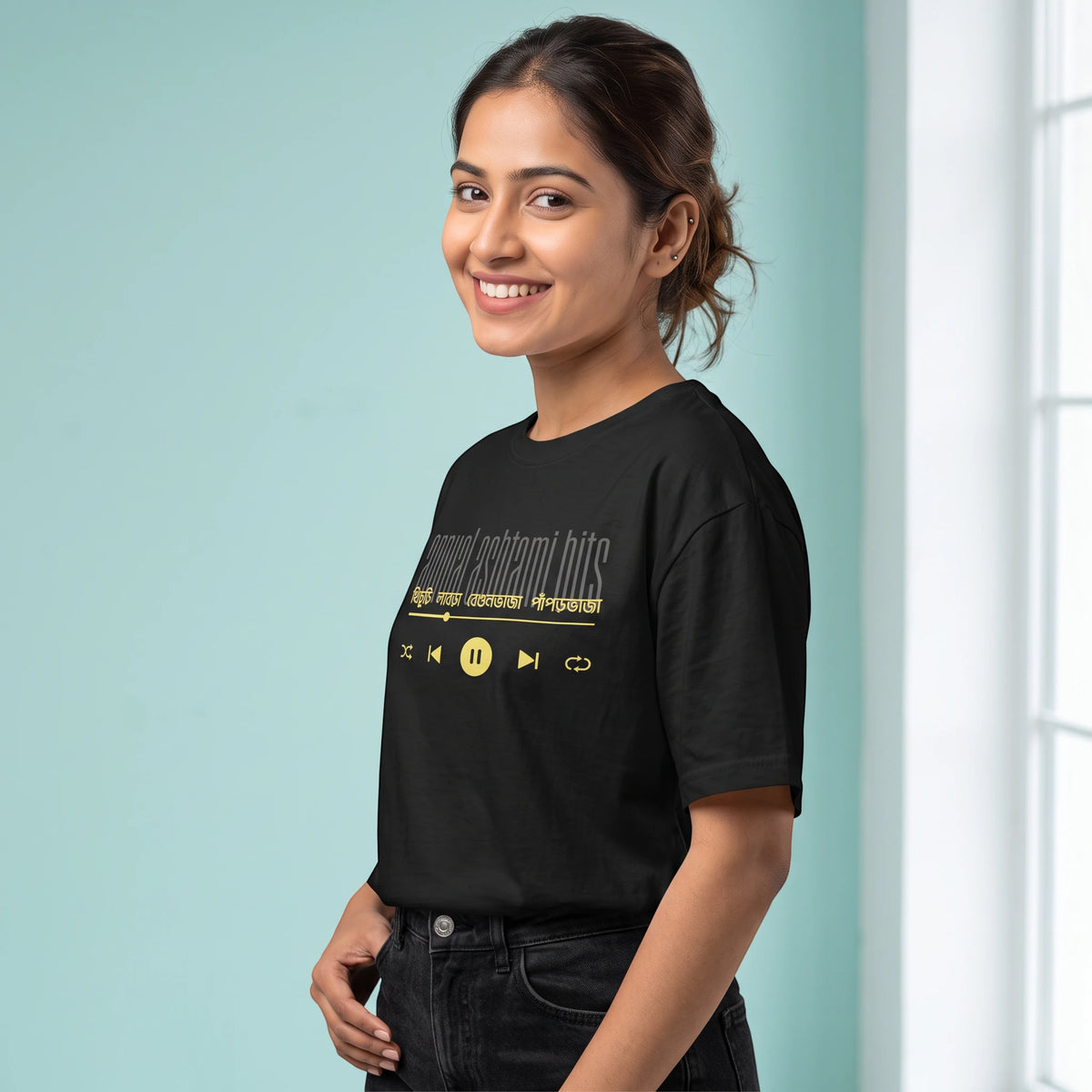 Ashtami Bhog - Oversized Tee | Unisex Fit
