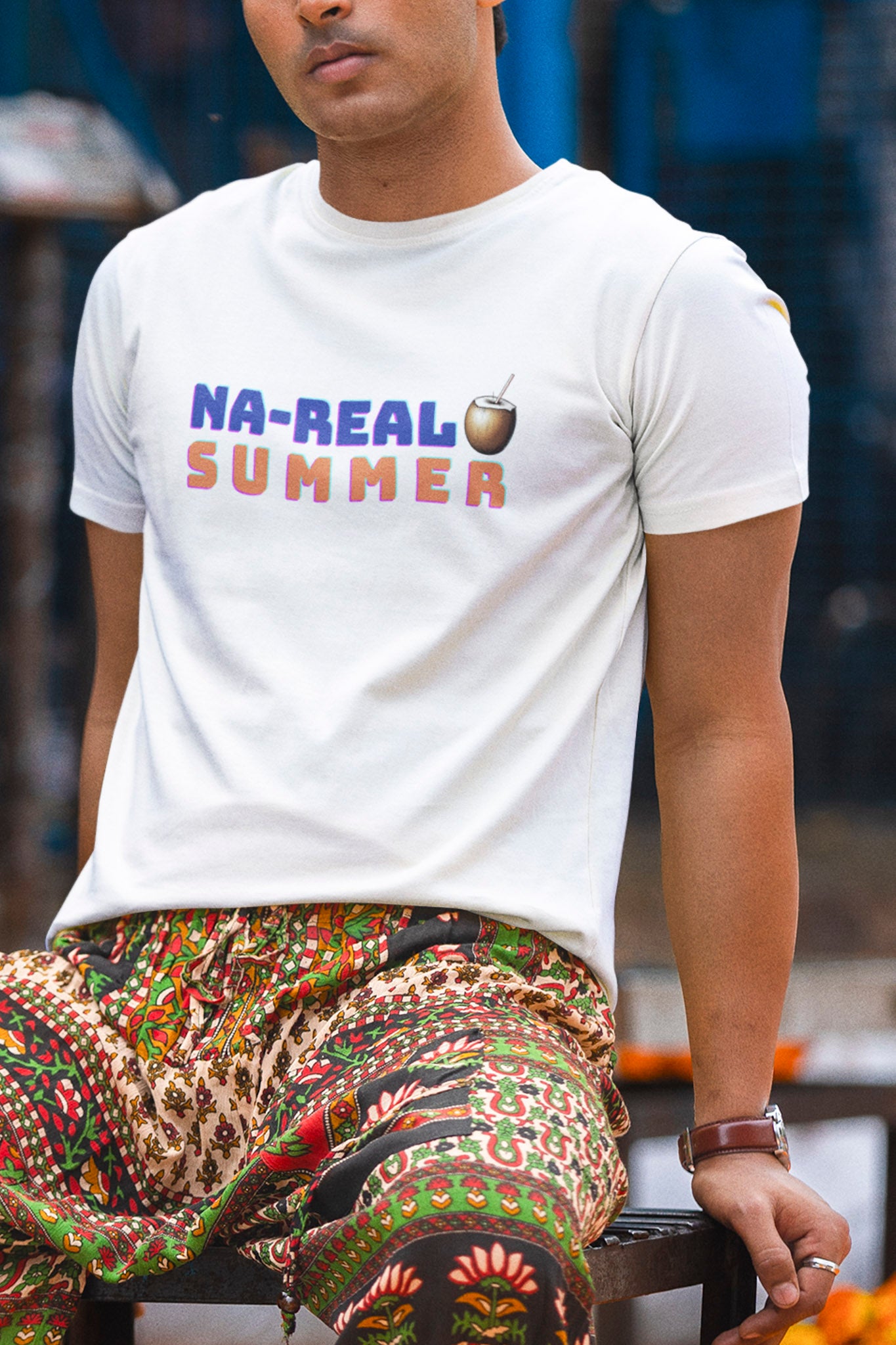 Summer Coconut - Round Neck Tee | Unisex Fit