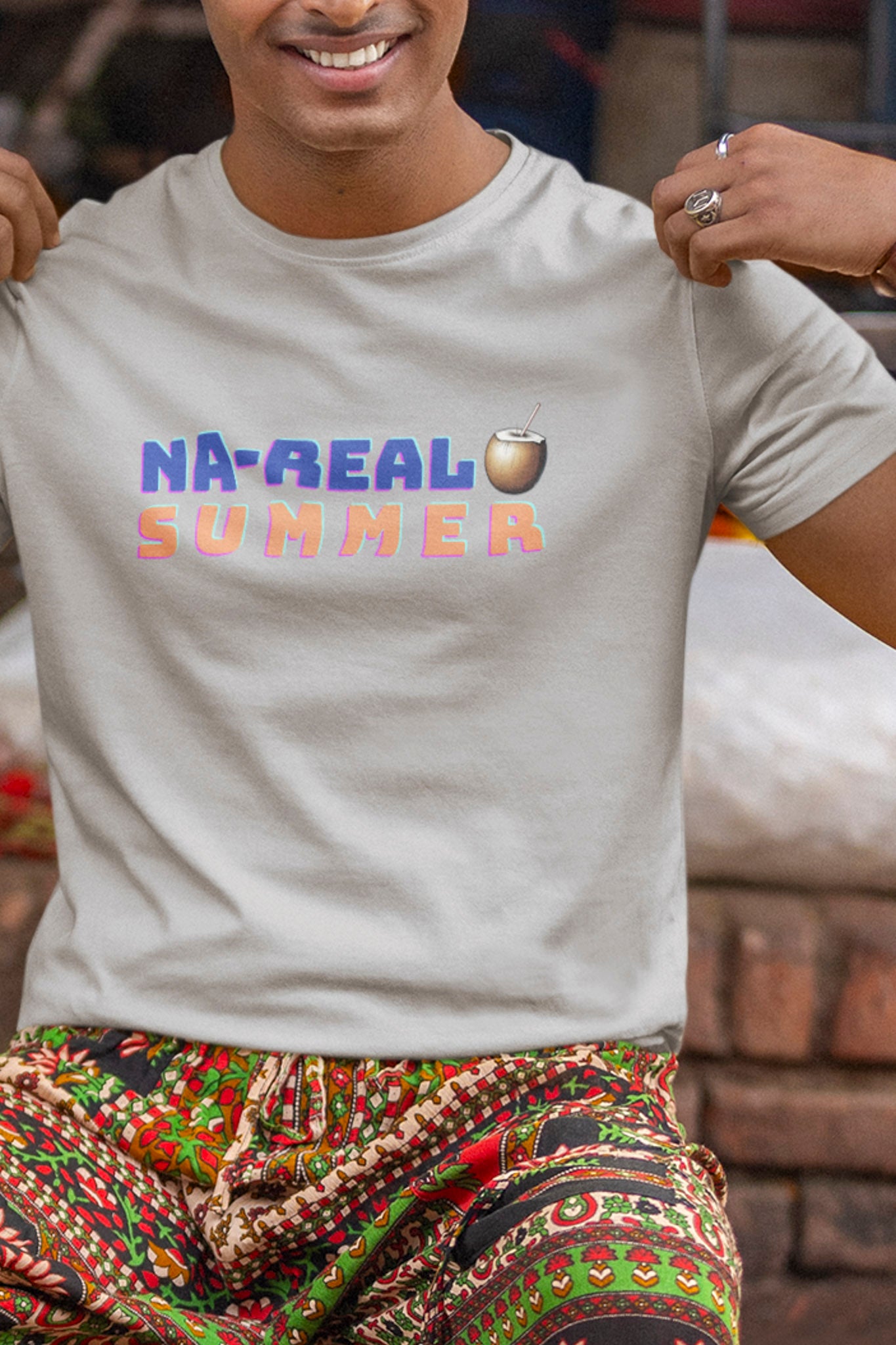 Summer Coconut - Round Neck Tee | Unisex Fit