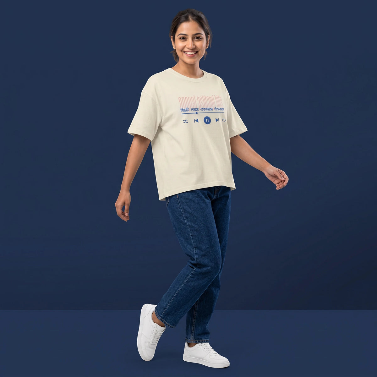 Ashtami Bhog - Oversized Tee | Unisex Fit