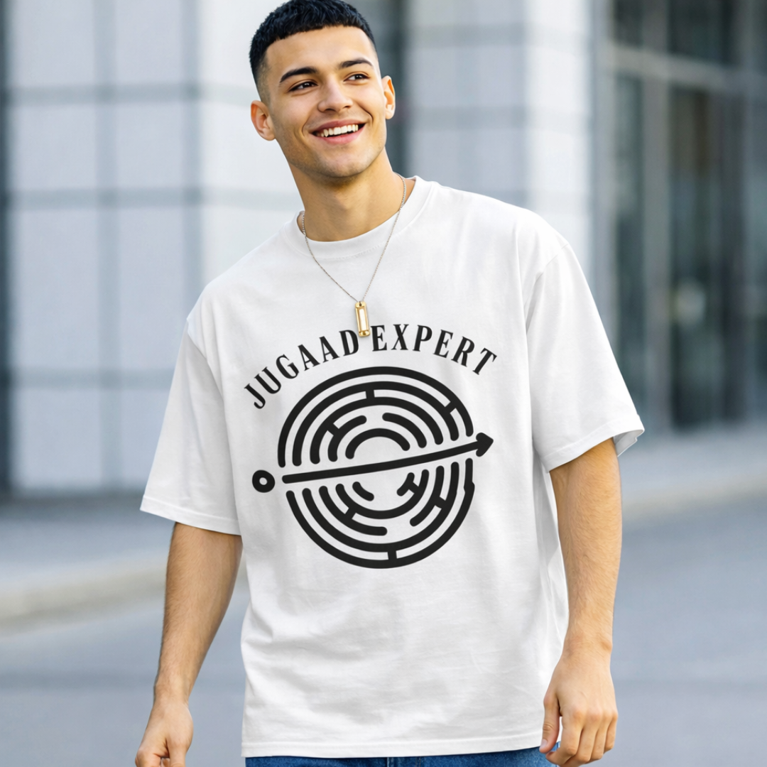 Jugaad - Oversized Tee | Unisex Fit