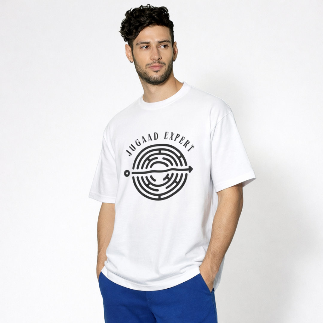 Jugaad - Oversized Tee | Unisex Fit
