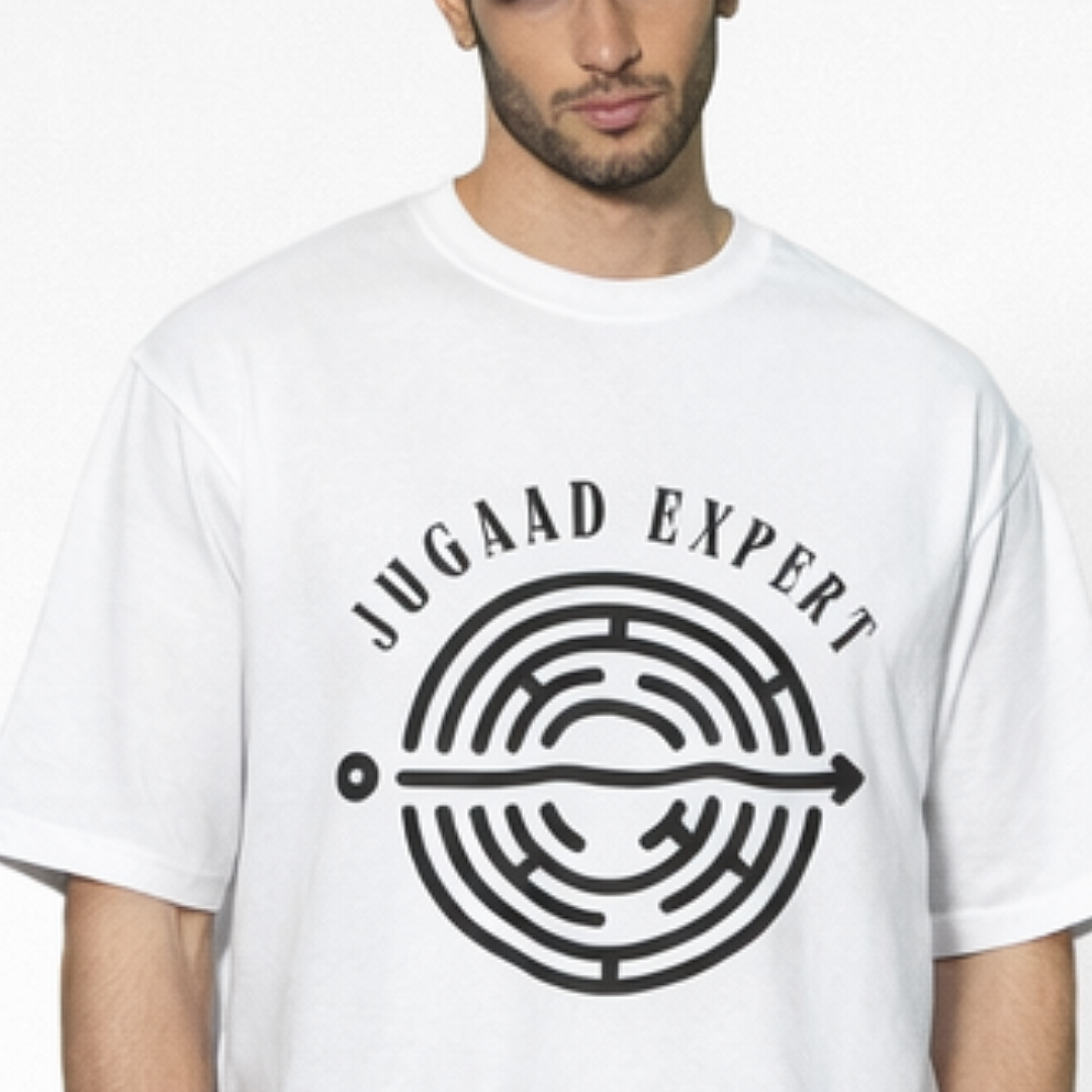 Jugaad - Oversized Tee | Unisex Fit