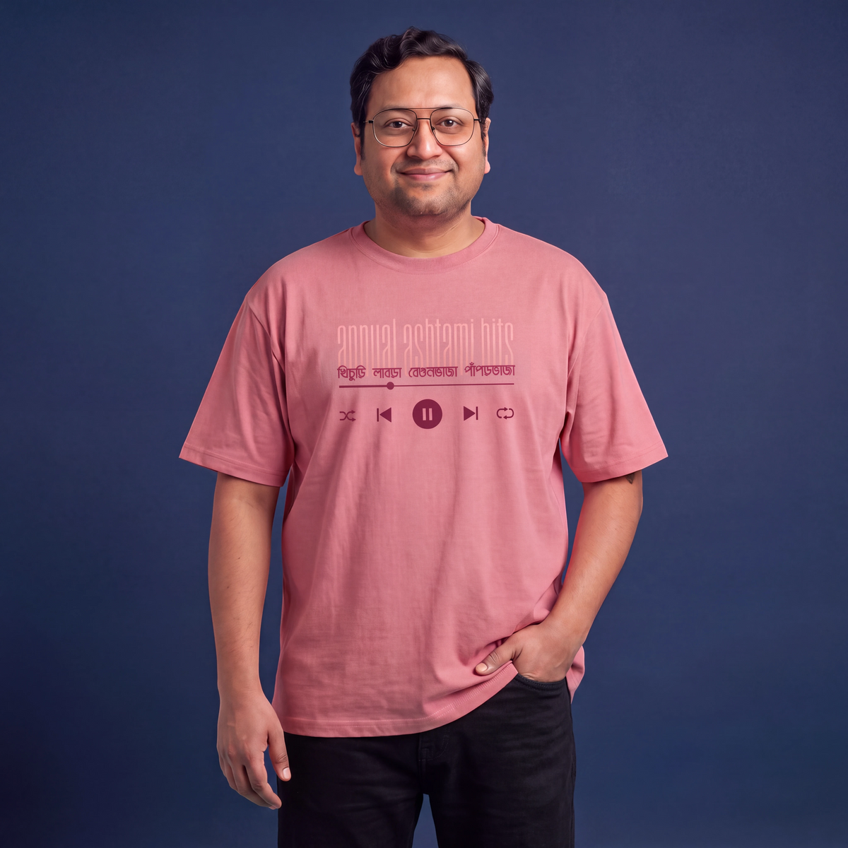 Ashtami Bhog - Oversized Tee | Unisex Fit