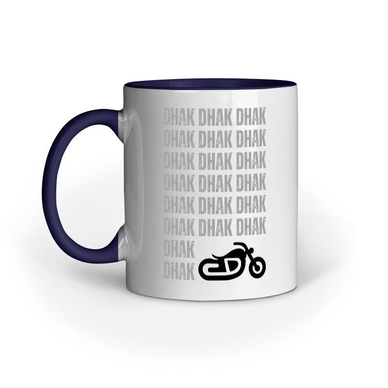 Biker - Coffee Mug Dark Blue