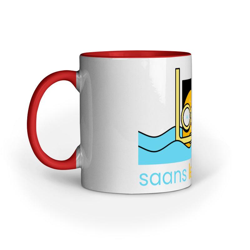 Saans - Coffee Mug Red