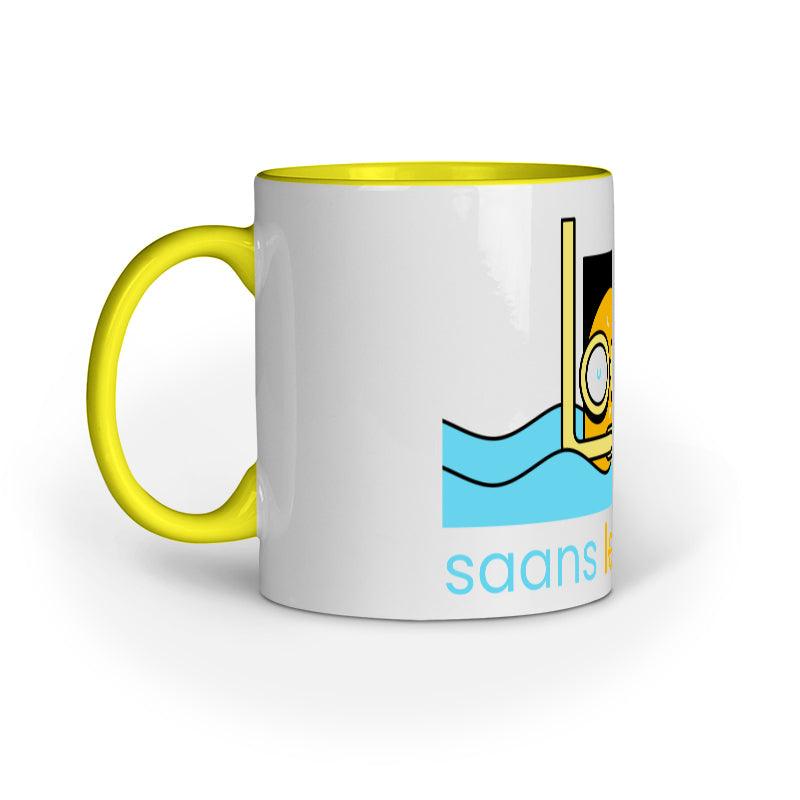 Saans - Coffee Mug Yellow