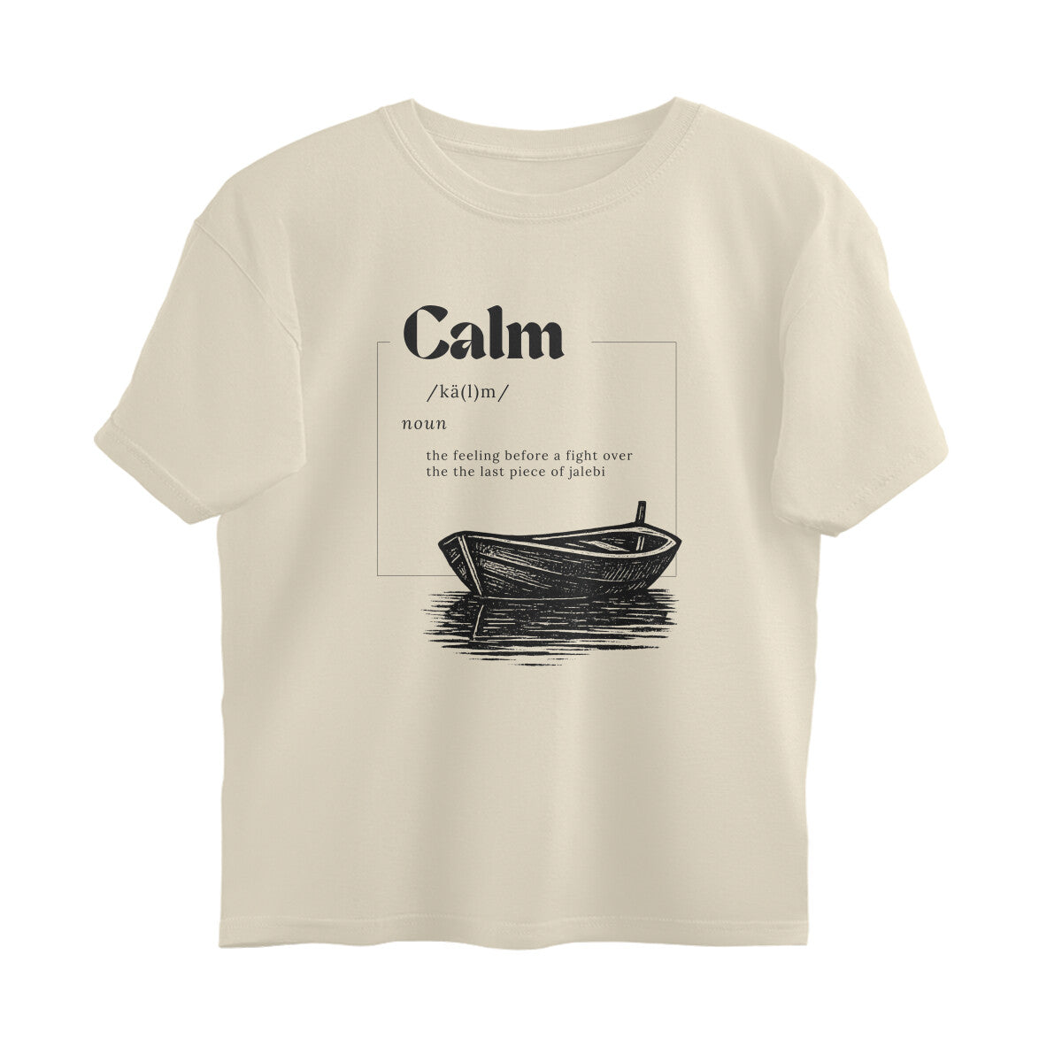 Calm - Oversized Tee | Unisex Fit