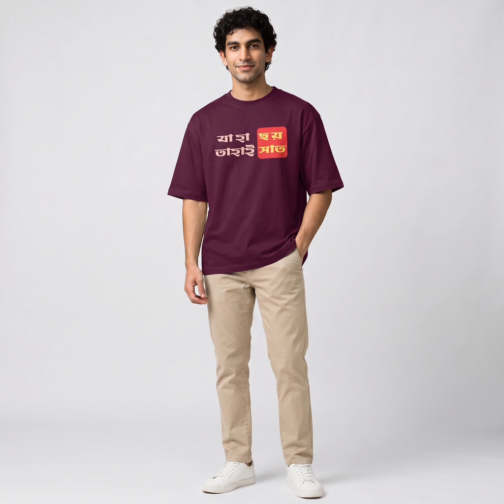The Bong Six-Seven - Oversized Tee | Unisex Fit
