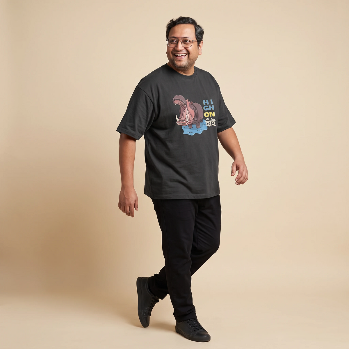 High on Hai - Oversized Tee | Unisex Fit