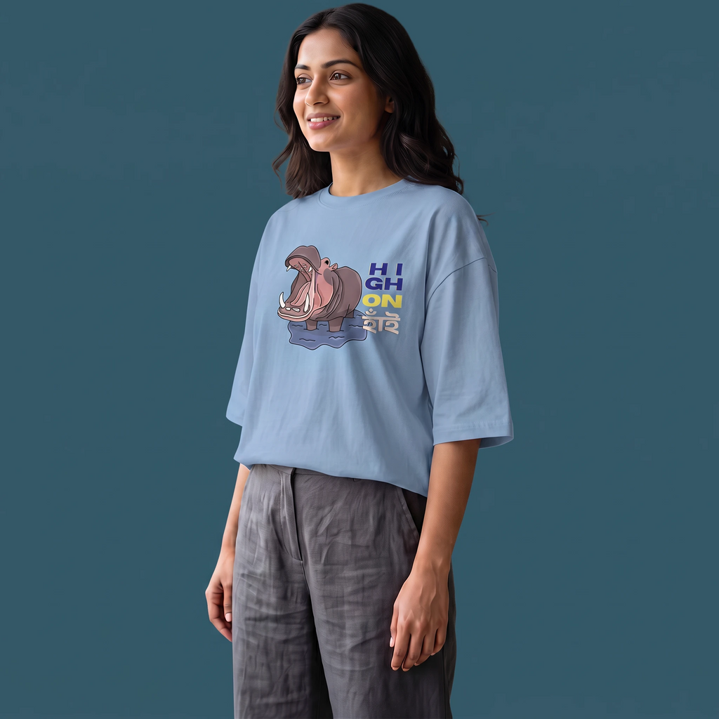 High on Hai - Oversized Tee | Unisex Fit