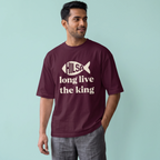 Long Live King Hilsa - Oversized Tee | Unisex Fit