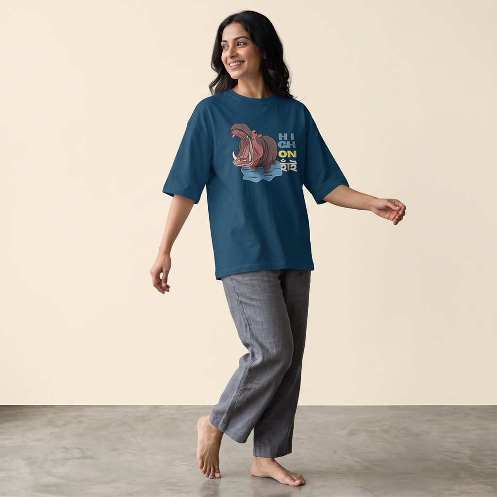High on Hai - Oversized Tee | Unisex Fit