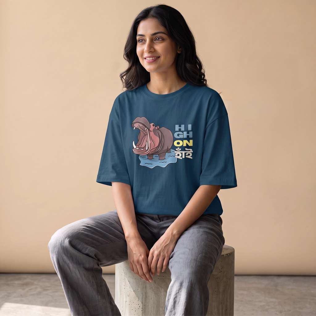 High on Hai - Oversized Tee | Unisex Fit
