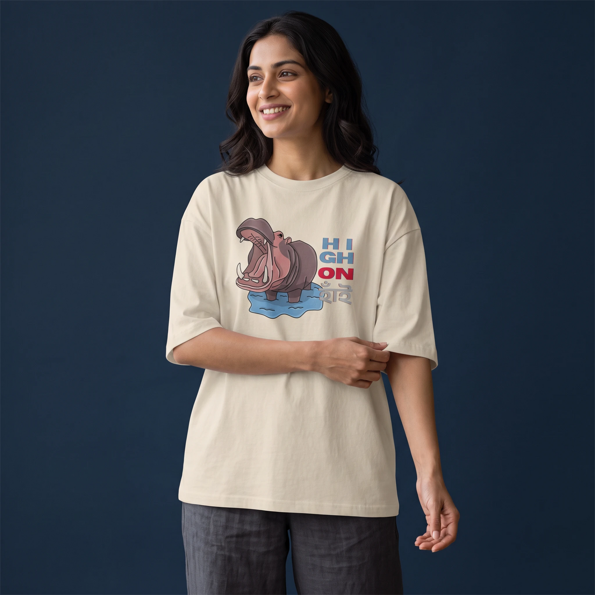 High on Hai - Oversized Tee | Unisex Fit