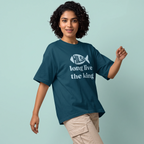 Long Live King Hilsa - Oversized Tee | Unisex Fit