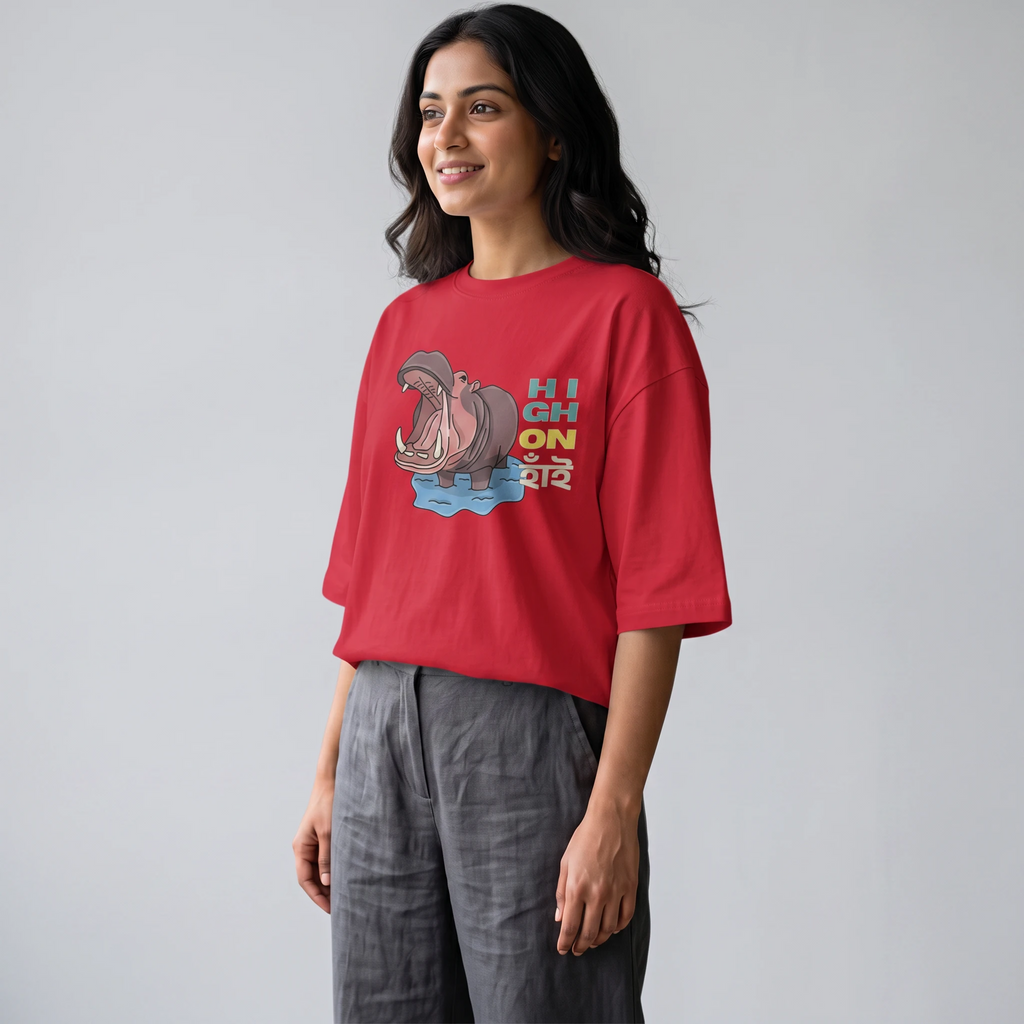 High on Hai - Oversized Tee | Unisex Fit