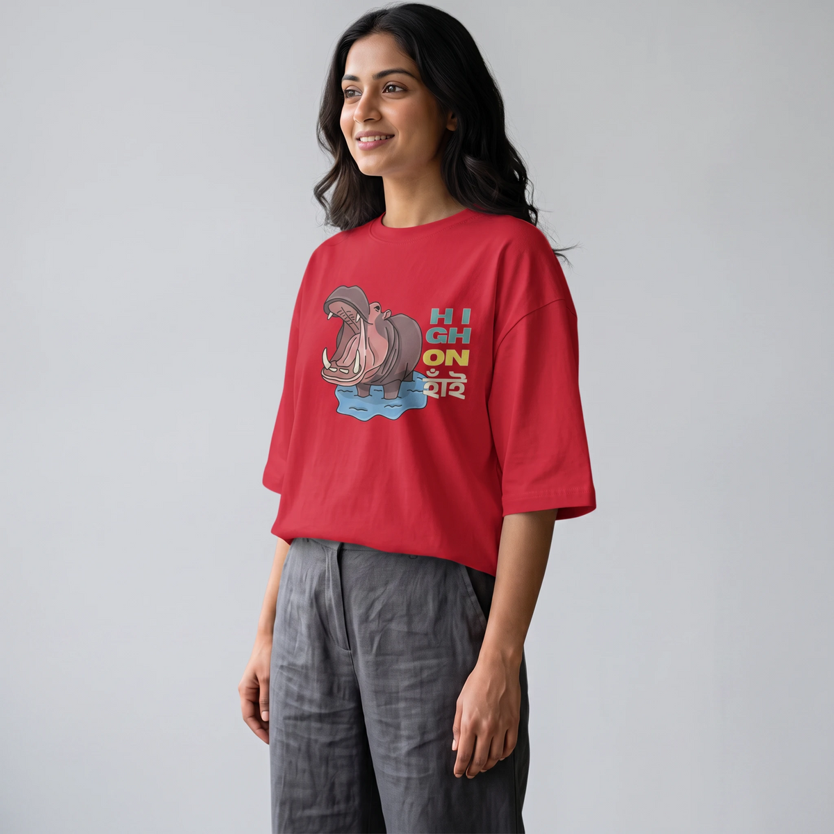 High on Hai - Oversized Tee | Unisex Fit