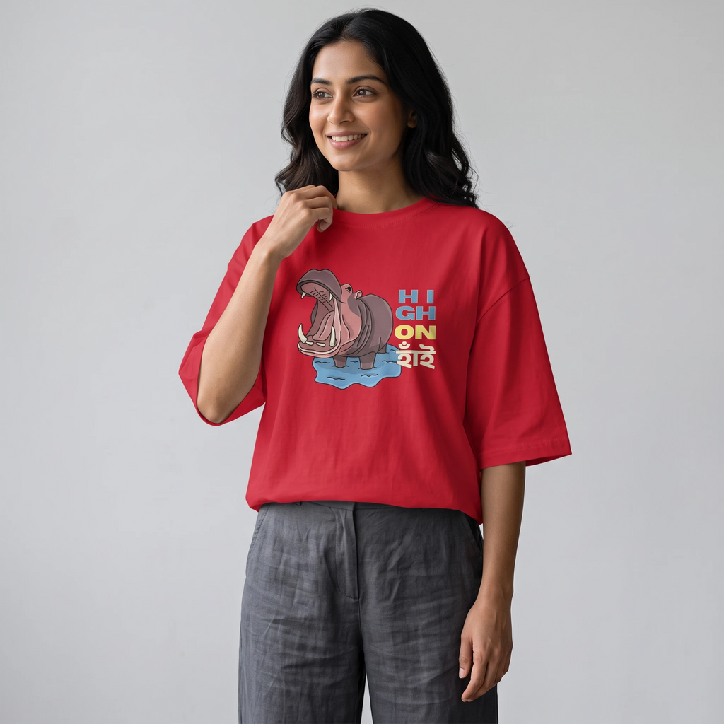High on Hai - Oversized Tee | Unisex Fit