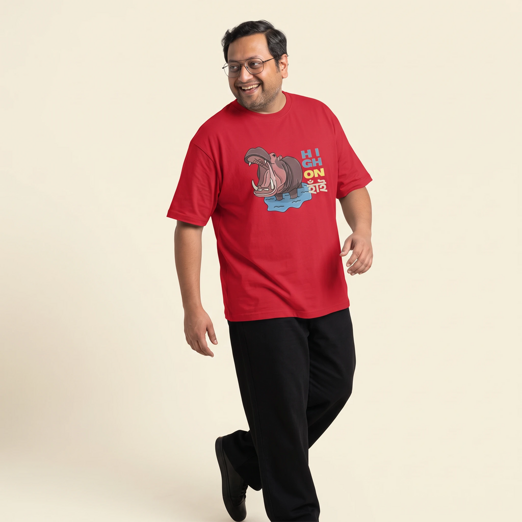 High on Hai - Oversized Tee | Unisex Fit
