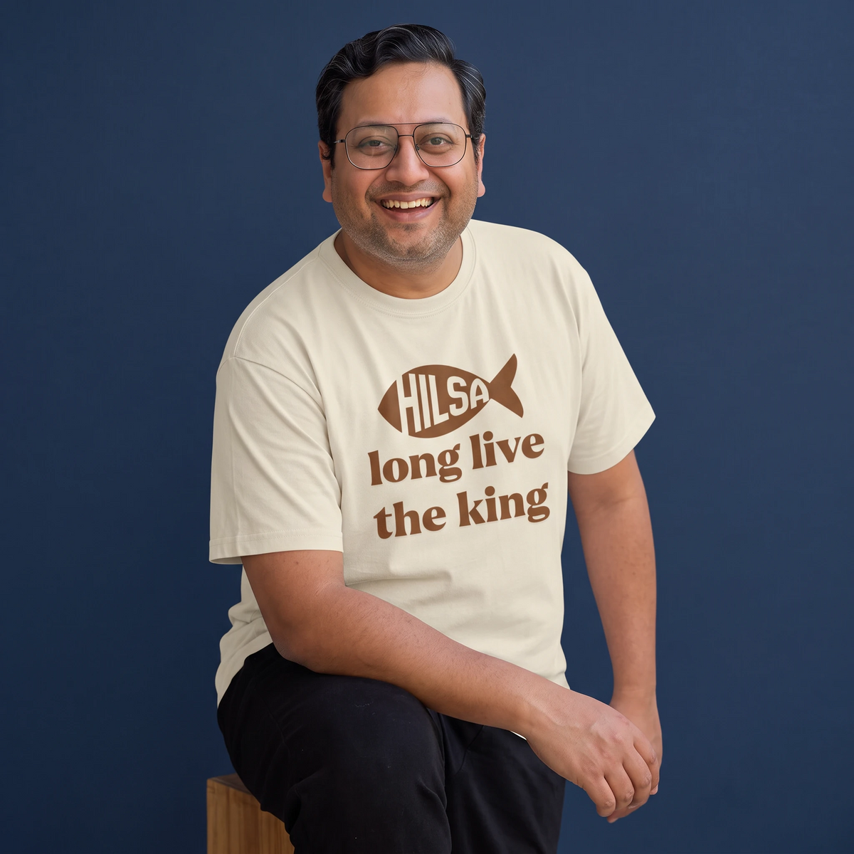 Long Live King Hilsa - Oversized Tee | Unisex Fit