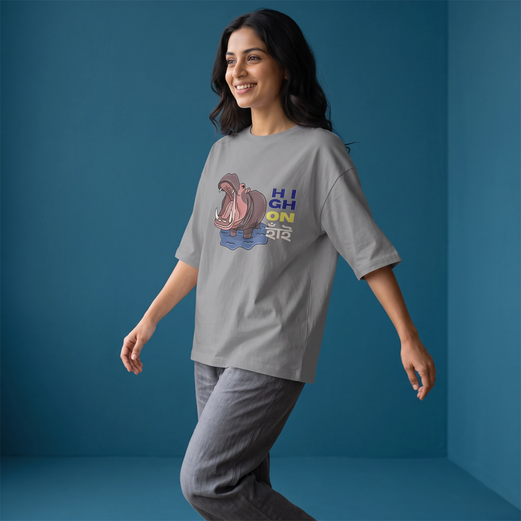 High on Hai - Oversized Tee | Unisex Fit