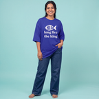 Long Live King Hilsa - Oversized Tee | Unisex Fit