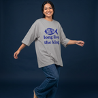 Long Live King Hilsa - Oversized Tee | Unisex Fit