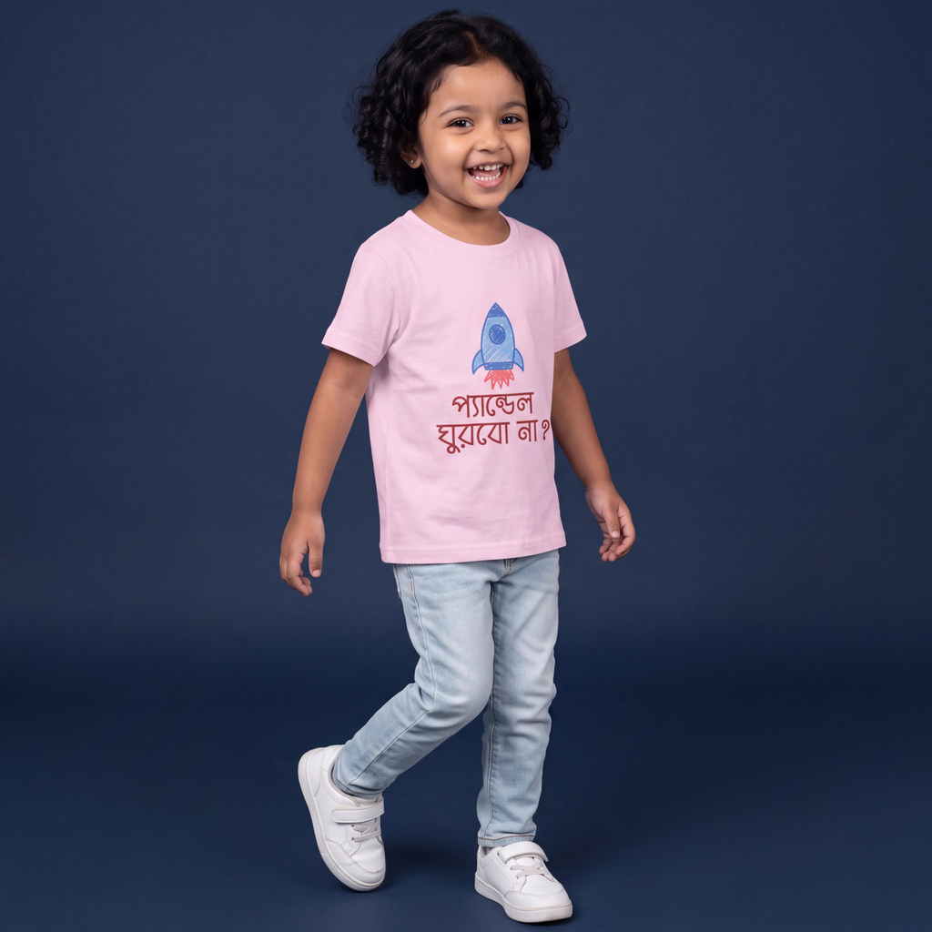 Pandal Ghurbo Na? - Kid's T-shirt