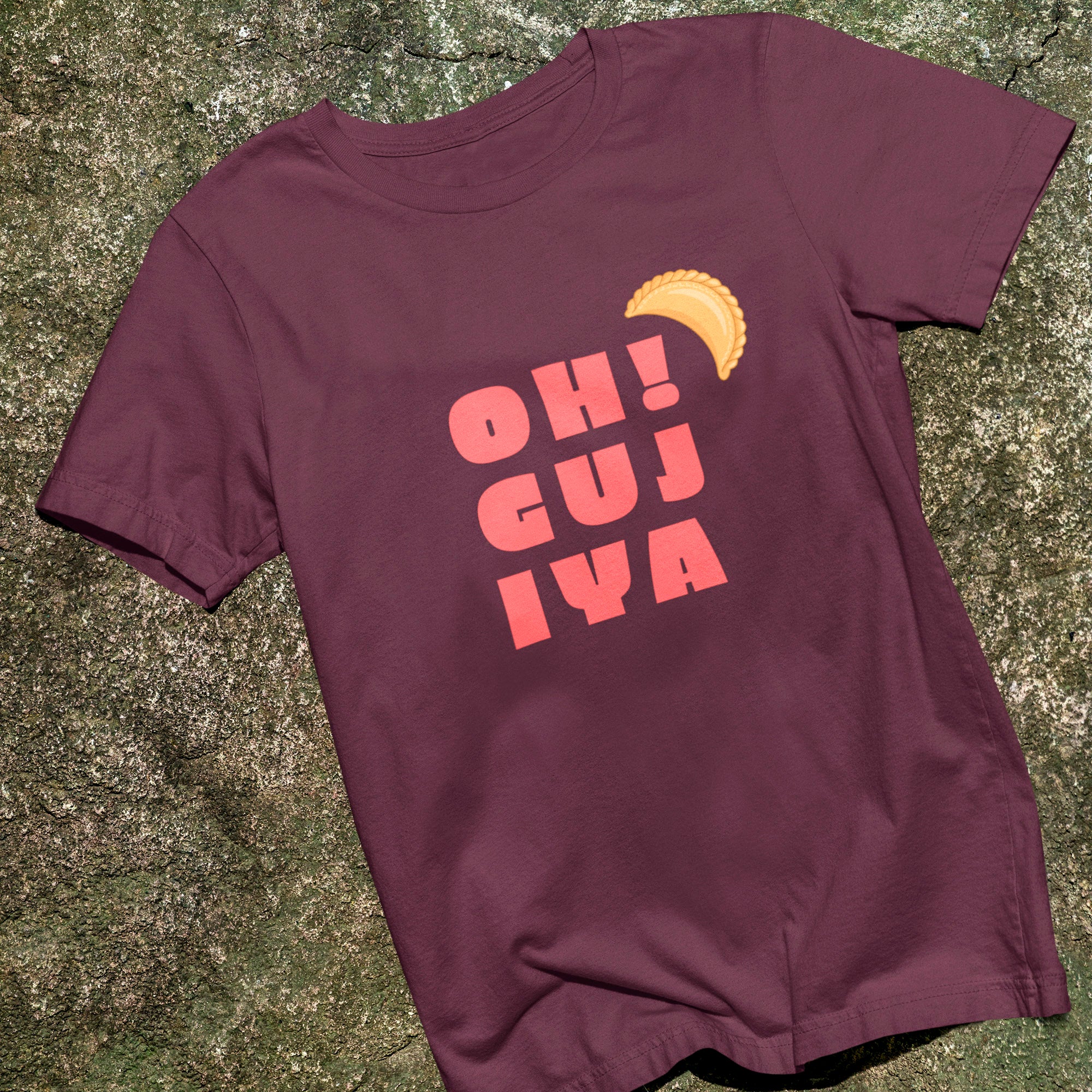 Oh! Gujiya - Round Neck Tee | Unisex Fit