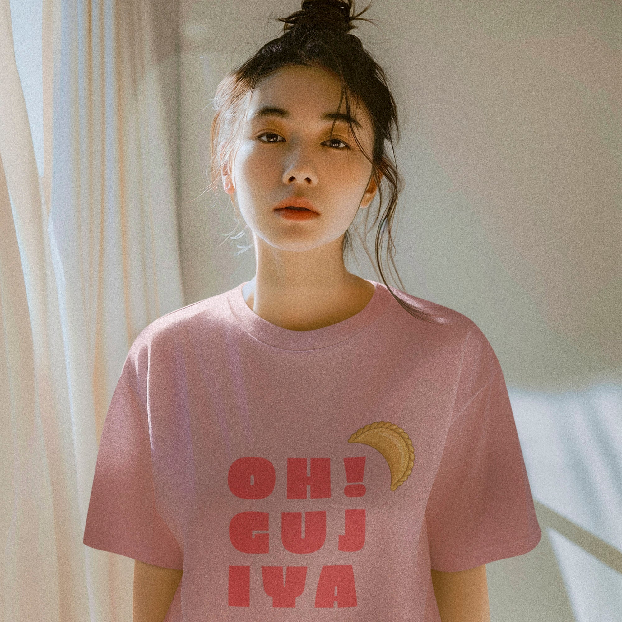 Oh! Gujiya - Round Neck Tee | Unisex Fit