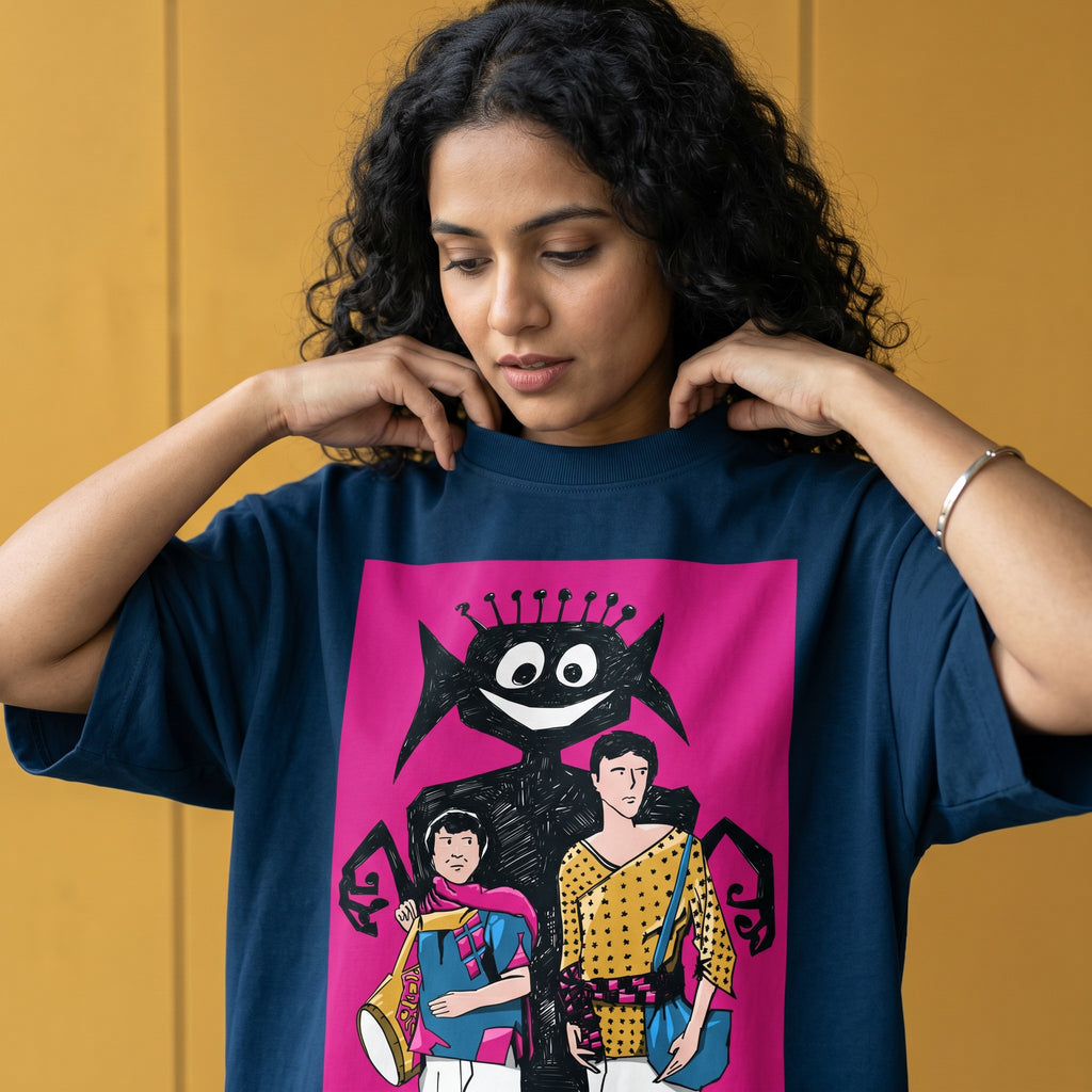 Gupi-Bagha - Premium Oversized Tee | Unisex Fit