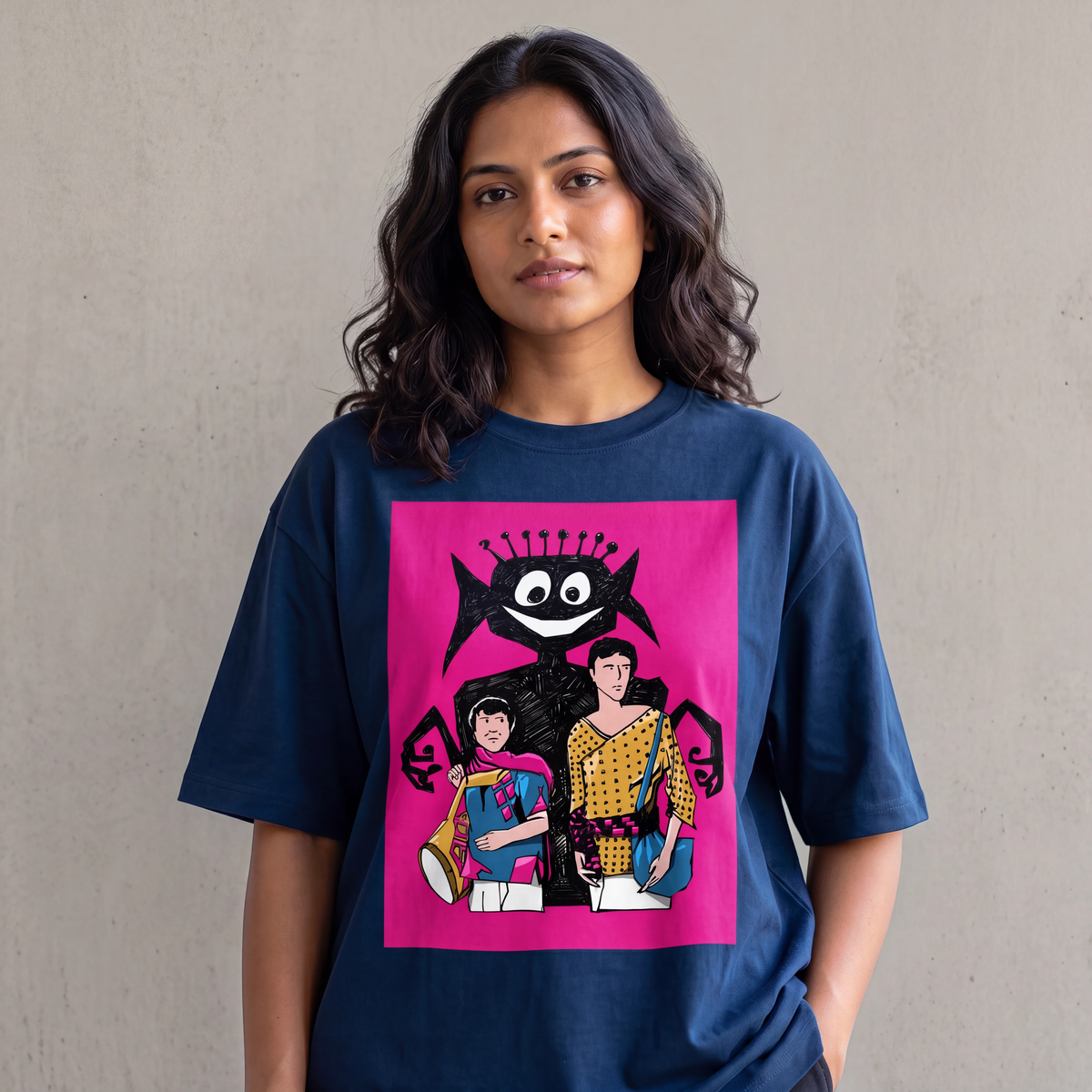 Gupi-Bagha - Premium Oversized Tee | Unisex Fit