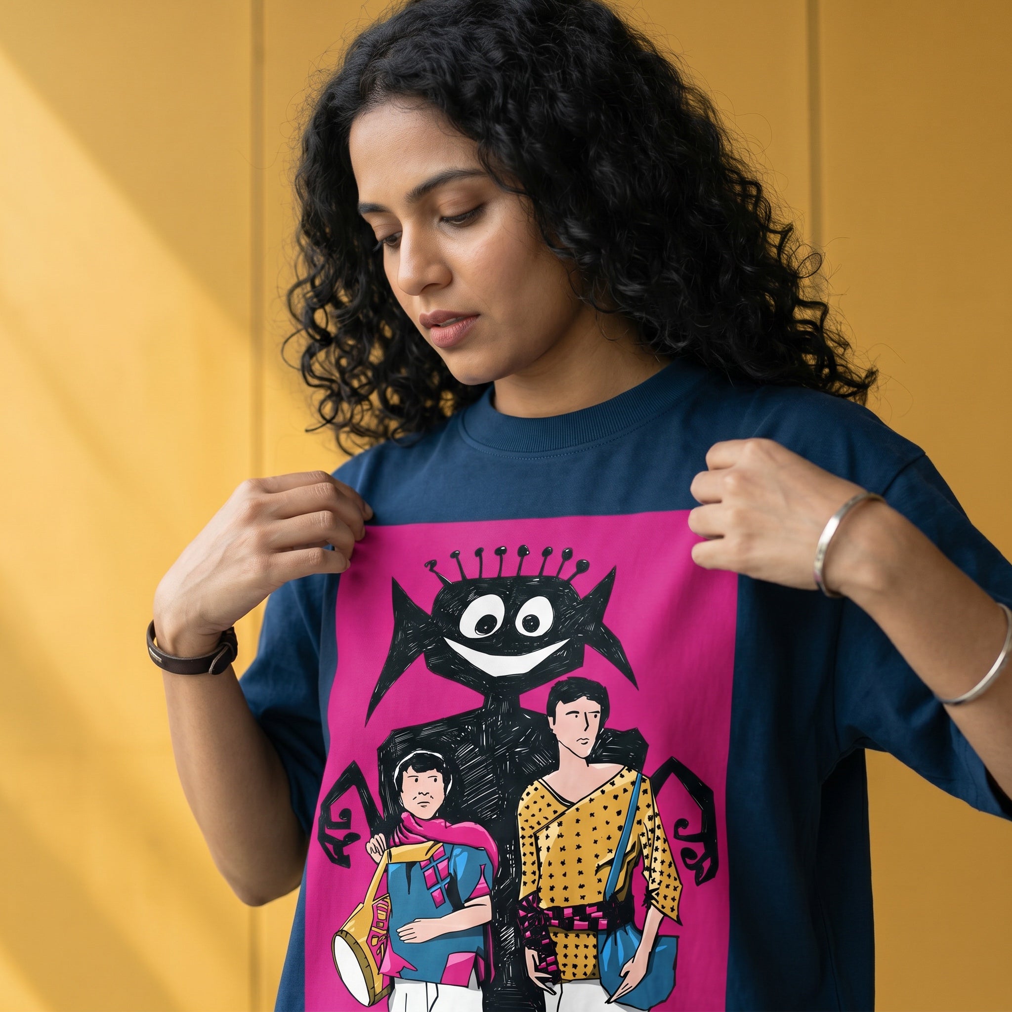 Gupi-Bagha - Premium Oversized Tee | Unisex Fit