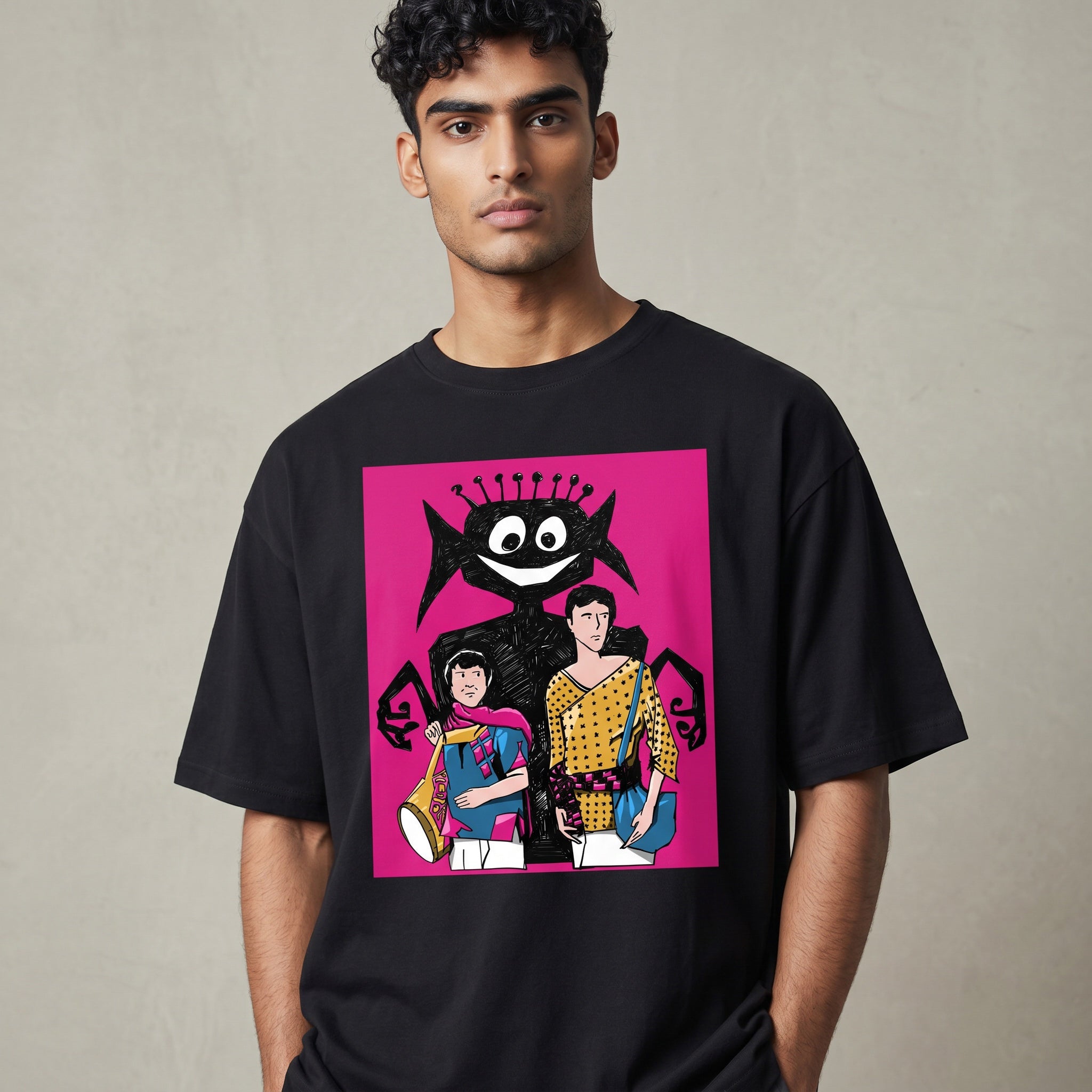 Gupi-Bagha - Premium Oversized Tee | Unisex Fit