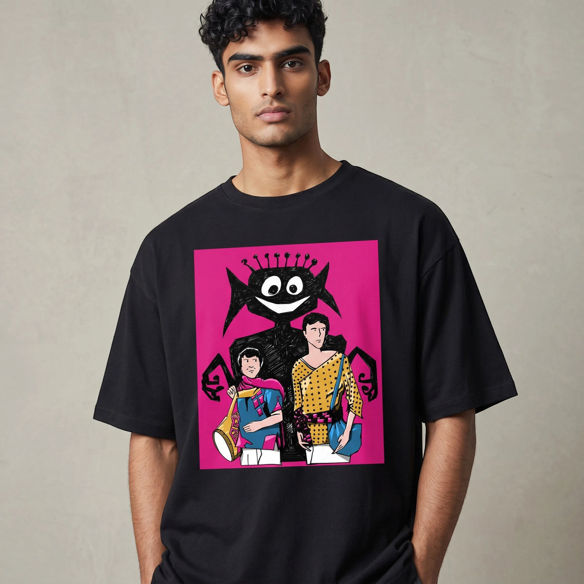 Gupi-Bagha - Premium Oversized Tee | Unisex Fit