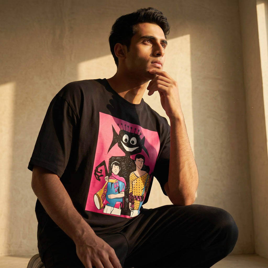 Gupi-Bagha - Premium Oversized Tee | Unisex Fit