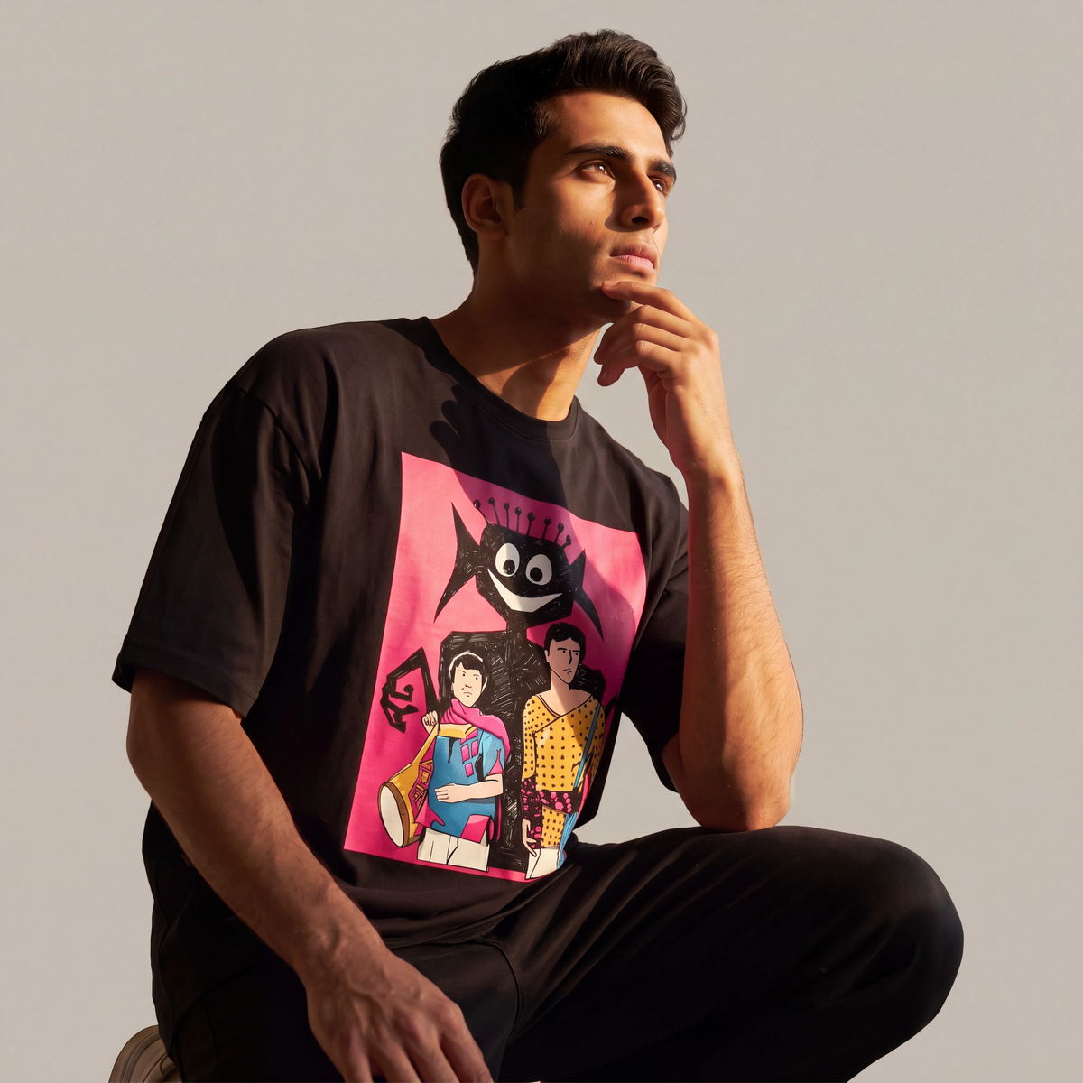 Gupi-Bagha - Premium Oversized Tee | Unisex Fit