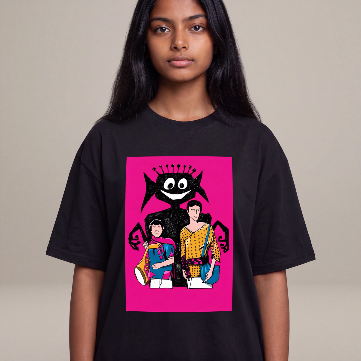 Gupi-Bagha - Premium Oversized Tee | Unisex Fit