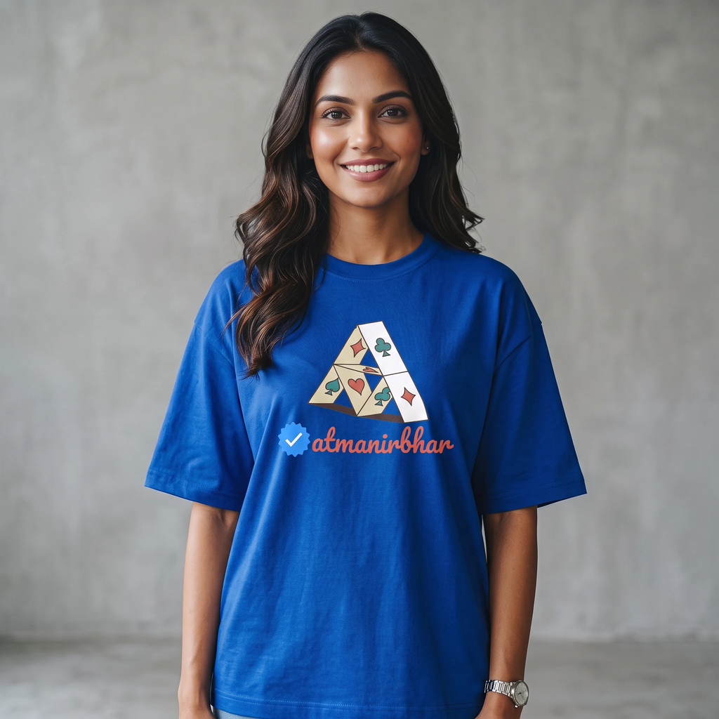 Atmanirbhar - Oversized Tee | Unisex Fit
