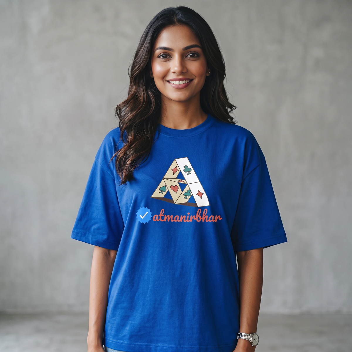 Atmanirbhar - Oversized Tee | Unisex Fit