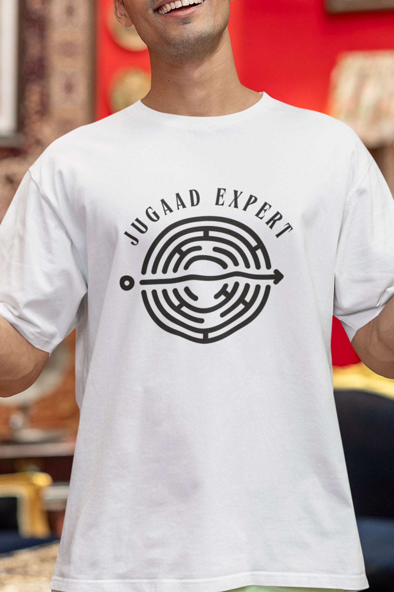 Jugaad - Oversized Tee | Unisex Fit