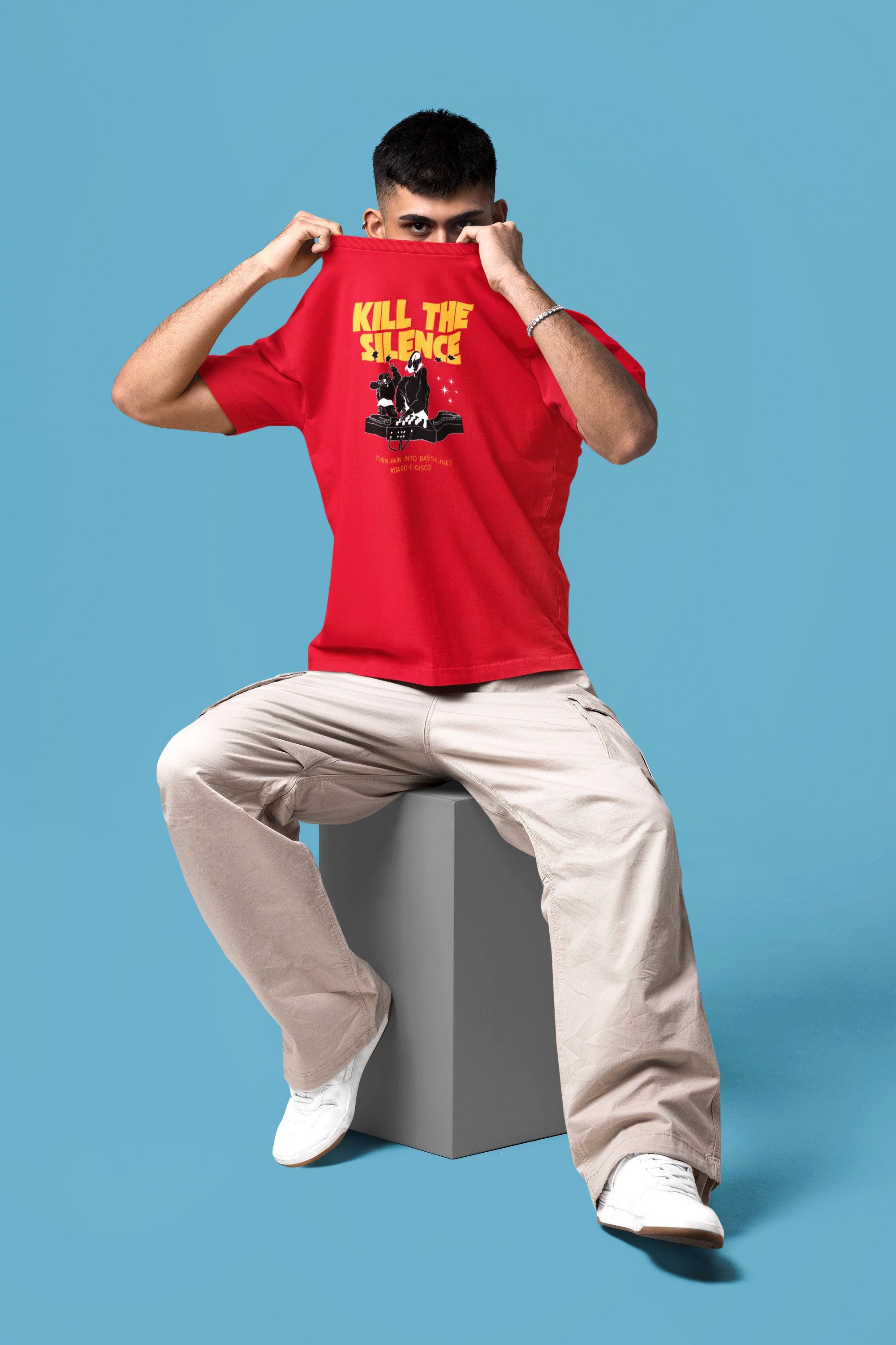 Dard-E-Disco - Oversized Tee | Unisex Fit