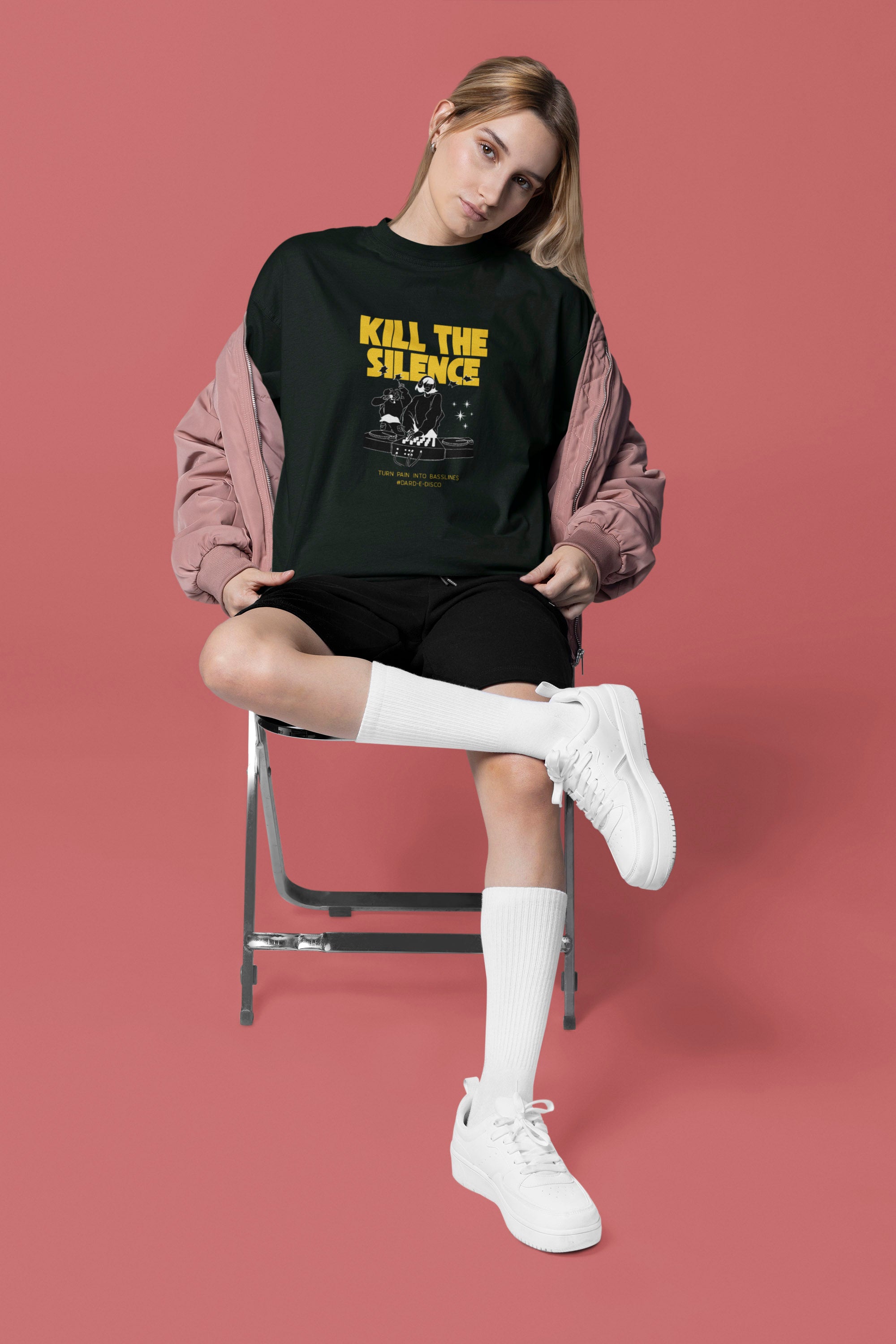 Dard-E-Disco - Oversized Tee | Unisex Fit